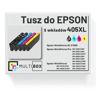 5x NOVÝ atrament 405XL pre EPSON WorkForce Pro WF 7840 WF 4820 WF-4830 WF4825 5x NOVÝ atrament 405XL pre EPSON WorkForce Pro WF 7840 WF 4820 WF-4830 WF4825