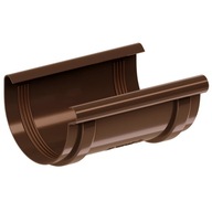 PVC SPOJKA ŽĽABOV ŽĽABOVÝ SYSTÉM 130/90 SVETLOHNEDÁ RAL 8017 KROP PVC SPOJKA ŽĽABOV ŽĽABOVÝ SYSTÉM 130/90 SVETLOHNEDÁ RAL 8017 KROP