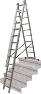 Multifunkčný rebrík na schody Krause Corda 3x10