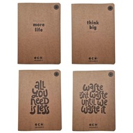 NOTEBOOK A5/60K EKO GRID (10KS), POZEMOK ZASĽÚBENÝ