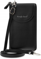 Kabelka, peňaženka, puzdro na telefón, crossbody taška, mini taška na messenger, ČIERNA