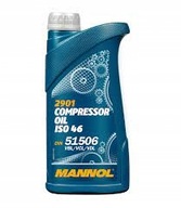 MANNOL COMPRESSOR ISO-46 kompresorový olej 1L MANNOL COMPRESSOR ISO-46 kompresorový olej 1L