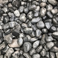 Dekoračný kameň Pebble Nero Ebano 40-60mm 20kg