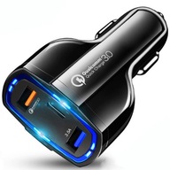 RÝCHLA USB / USB-C PD QC AUTONABÍJAČKA RÝCHLA USB / USB-C PD QC AUTONABÍJAČKA