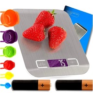 ELEKTRONICKÁ KUCHYŇSKÁ VÁHA + DOMÁCE MERANIE PRESNÉ TAROVANIE LCD + BATÉRIE ELEKTRONICKÁ KUCHYŇSKÁ VÁHA + DOMÁCE MERANIE PRESNÉ TAROVANIE LCD + BATÉRIE