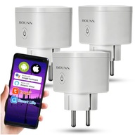 3x INTELIGENTNÁ WiFi ZÁSUVKA ČASOVAČ PROGRAMOVATEĽA SMART TUYA WATCHER 3x INTELIGENTNÁ WiFi ZÁSUVKA ČASOVAČ PROGRAMOVATEĽA SMART TUYA WATCHER