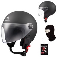 Motocyklová otvorená prilba jet MT STREET S SOLID MATT BLACK ZDARMA Motocyklová otvorená prilba jet MT STREET S SOLID MATT BLACK ZDARMA
