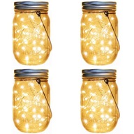 SOLÁRNE ZÁHRADNÉ LAMPY JAR - 20 MICROLED - VEĽK