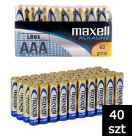 Maxell AAA (R3) alkalická batéria 40 ks. Maxell AAA (R3) alkalická batéria 40 ks.