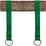 Upevnenie Držiak popruhov Hammock Swings Rope Green
