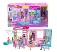 Domček pre bábiky Barbie FXG55 s bazénom, kuchynkou