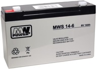 BATÉRIA, BEZÚDRŽBOVÝ VÝKON MW MWS MWS14-6 6V 14AH MWS14 TOYS BATÉRIA, BEZÚDRŽBOVÝ VÝKON MW MWS MWS14-6 6V 14AH MWS14 TOYS