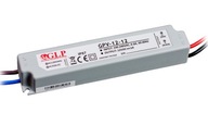 GLP GPV-12-12 napájací zdroj 12W 12V 1A IP67 FV LED