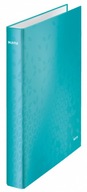 Krúžkový zakladač Leitz A4 40mm, 4 krúžky, tyrkys Krúžkový zakladač Leitz A4 40mm, 4 krúžky, tyrkys