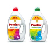 PRODAX 2x Color + Univerzálny prací gél 2x 4L DE