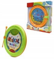 VEĽKÝ BUBEN pre deti, MUSICAL TAMbourine, 25 cm VEĽKÝ BUBEN pre deti, MUSICAL TAMbourine, 25 cm