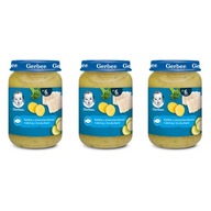 GERBER večera ryba, zemiaky, cuketa 3x190g GERBER večera ryba, zemiaky, cuketa 3x190g