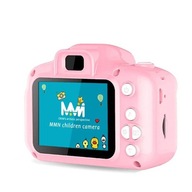Detský digitálny fotoaparát mini fotoaparát PINK Detský digitálny fotoaparát mini fotoaparát PINK