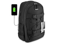 Čierny pánsky batoh formátu A4 s USB portom ZAGATTO dámsky Čierny pánsky batoh formátu A4 s USB portom ZAGATTO dámsky