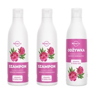 NOVAME VLASOVÁ SADA PIVOŇA DIVOKÁ RUŽA 2x ŠAMPÓN 300ml + KONDICIONÉR 300ml NOVAME VLASOVÁ SADA PIVOŇA DIVOKÁ RUŽA 2x ŠAMPÓN 300ml + KONDICIONÉR 300ml