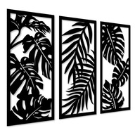 MONSTERA PREŠIEROVANÝ PANEL DEKORÁCIA STENY OZDOBA XL MONSTERA PREŠIEROVANÝ PANEL DEKORÁCIA STENY OZDOBA XL