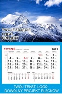 Jednotný kalendár 2024 + okná - VAŠA GRAFIKA - 25 ks - dizajn