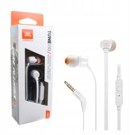 JBL T110 slúchadlá do uší, káblové, s mikrofónom JBL T110 slúchadlá do uší, káblové, s mikrofónom
