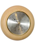 Drevený barometer Teplomer TFA buk 13 cm