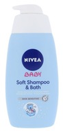 Nivea Baby Soft Shampoo Bath Šampón na vlasy 500 ml