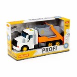 Smetiarske auto na prepravu kontajnerov Smetiarske auto na prepravu kontajnerov