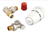 DANFOSS UHLOVÁ TERMOSTATICKÁ SADA 1/2'' VENTILY + HLAVICE D015G5303 DANFOSS UHLOVÁ TERMOSTATICKÁ SADA 1/2'' VENTILY + HLAVICE D015G5303
