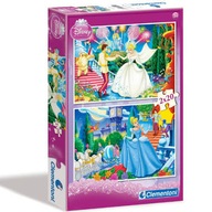 CLEMENTONI PUZZLE PRINCEZNÁ SKRIŇKA 2x20 ks.