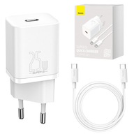 USB-C 25W nástenná nabíjačka + USB-C kábel pre Apple iPhone 14/15/Pro/Max USB-C 25W nástenná nabíjačka + USB-C kábel pre Apple iPhone 14/15/Pro/Max