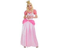 Kostým princeznej pre dospelých Princezná princezná karnevalová ružová M