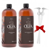 OLEA FAREBNÁ MASKA+MONOI ŠAMPÓN Vrát. FARBY 2X1000ml OLEA FAREBNÁ MASKA+MONOI ŠAMPÓN Vrát. FARBY 2X1000ml