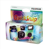 Jednorazový fotoaparát FUJI QuickSnap ČIERNA