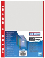 Rukávy na dokumenty formátu A4 s okrajmi červeného hrášku Rukávy na dokumenty formátu A4 s okrajmi červeného hrášku