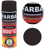 TEPLOTOLNÁ FARBA SPREJ 400 ML HANSA ŠEDO-HNEDÁ METALIKA 800°