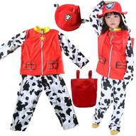 PAW PATROL MARSHALL OUTFIT PROM ŠATY + CHRBTOVÝ ČIAPOK 110-116 KOSTÝM PAW PATROL MARSHALL OUTFIT PROM ŠATY + CHRBTOVÝ ČIAPOK 110-116 KOSTÝM