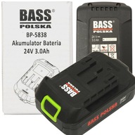 BATÉRIA 3,0aH 24V LI-ON PRE AKUMULÁTOROVÉ NÁRADIE BASS POLSKA