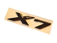 Emblém X7 pre BMW čierny lesklý