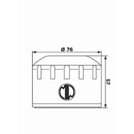 OLEJOVÝ FILTER MIW-MEIWA P5002 (HF184) OLEJOVÝ FILTER MIW-MEIWA P5002 (HF184)