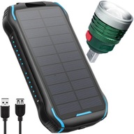 POWER BANKA SO SOLÁRNYM PANELOM 33500mAh IP65 USB