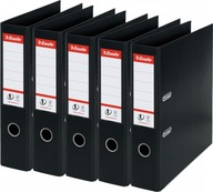 VIAZAČ A4 ŠIROKÝ VYZTUŽENÝ 75mm na 500 listov ESSELTE NO.1 ČIERNA x5 VIAZAČ A4 ŠIROKÝ VYZTUŽENÝ 75mm na 500 listov ESSELTE NO.1 ČIERNA x5