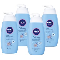 NIVEA BABY tekutý šampón do kúpeľa pre deti 4 ks NIVEA BABY tekutý šampón do kúpeľa pre deti 4 ks