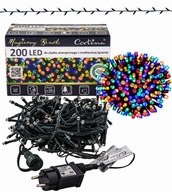 OSVETLENIE VIANOČNÉHO STROMČEKA 200 LED LANO 10m MULTI VONKAJŠIA ZÁSUVKA OSVETLENIE VIANOČNÉHO STROMČEKA 200 LED LANO 10m MULTI VONKAJŠIA ZÁSUVKA