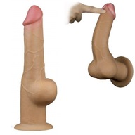 Dildo 25 cm s pevnou základňou penisu s prísavkou Dildo 25 cm s pevnou základňou penisu s prísavkou
