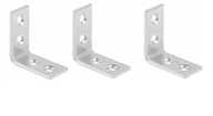 Pripojovací uholník 30x30x17, hrúbka 2mm, 100 kusov Pripojovací uholník 30x30x17, hrúbka 2mm, 100 kusov