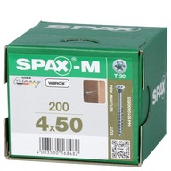 Nábytkové skrutky SPAX 4x50 na MDF dosky, 200 ks Nábytkové skrutky SPAX 4x50 na MDF dosky, 200 ks
