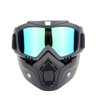 Moto okuliare prilba s maskou Anti-fog Winter Spo Moto okuliare prilba s maskou Anti-fog Winter Spo